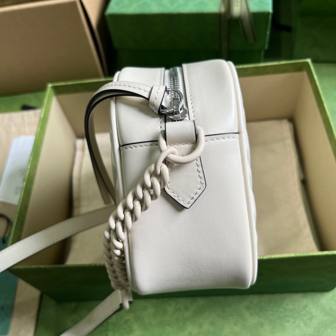 Gucci GG Marmont Matelassé Shoulder Bag(24*13*7cm) - DopestKickz