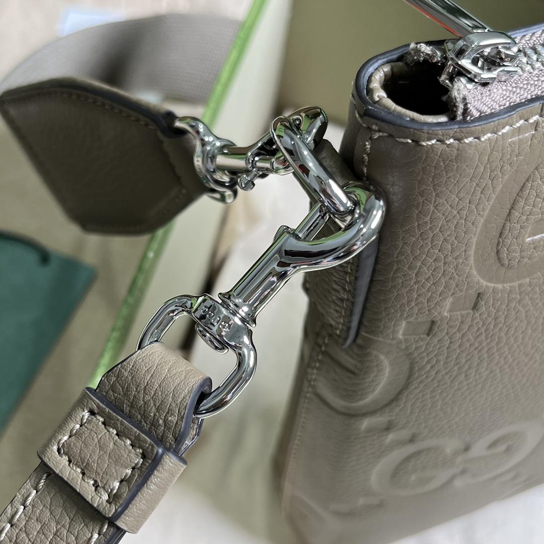 Gucci Jumbo GG Medium Messenger Bag(31-24.5-5cm) - DopestKickz