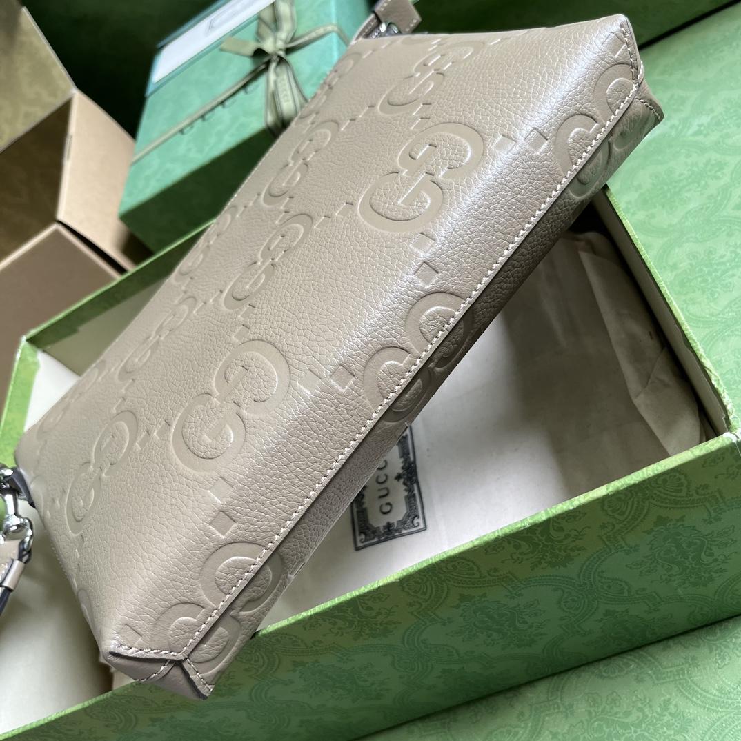 Gucci Jumbo GG Medium Messenger Bag(31-24.5-5cm) - DopestKickz