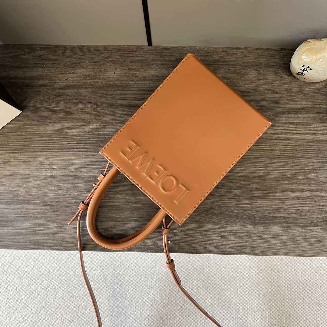 Loewe Standard A5 Tote In Sleek Calfskin - DopestKickz