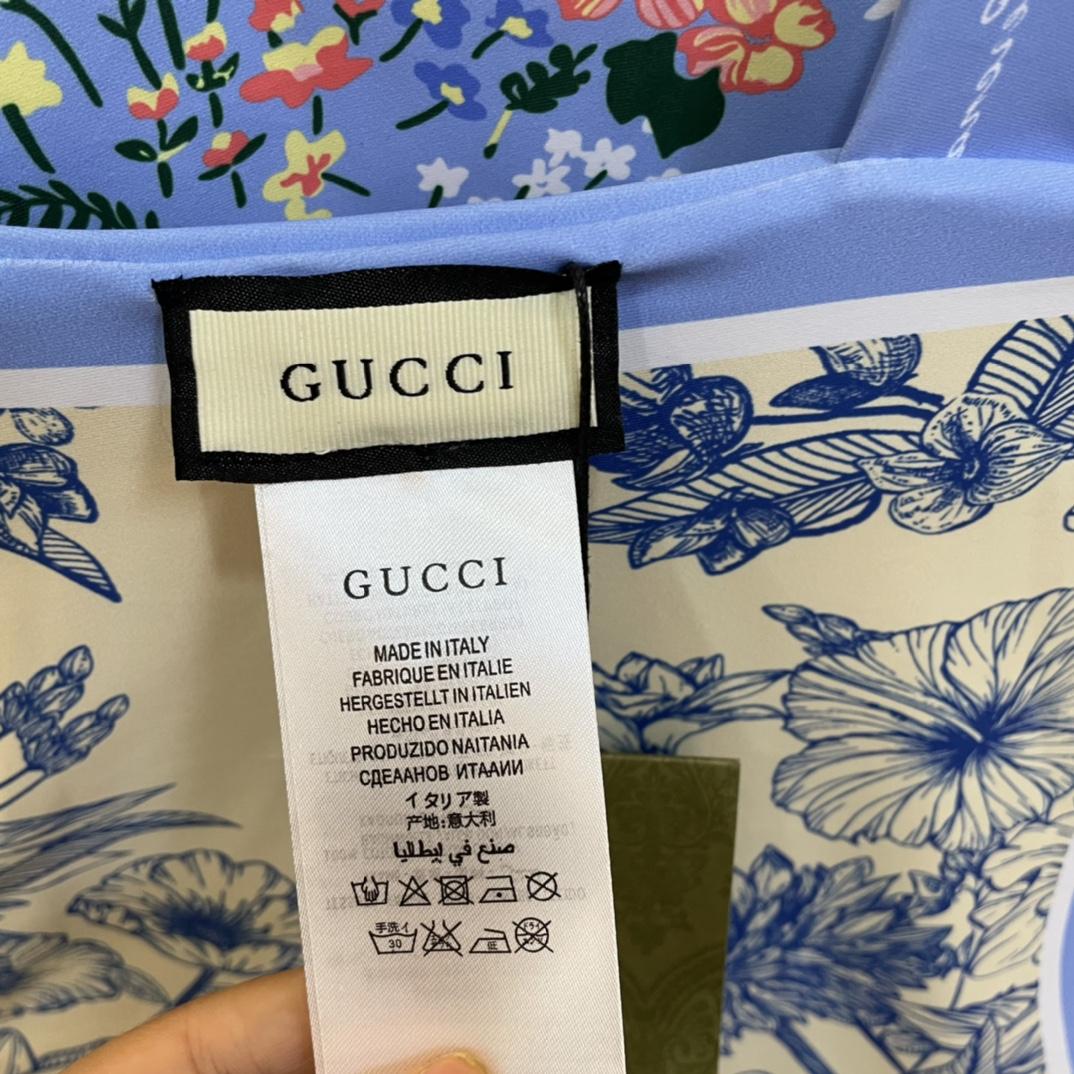 Gucci Visual Mood Reversible Tie-shoulder One Piece Swimsuit - DopestKickz