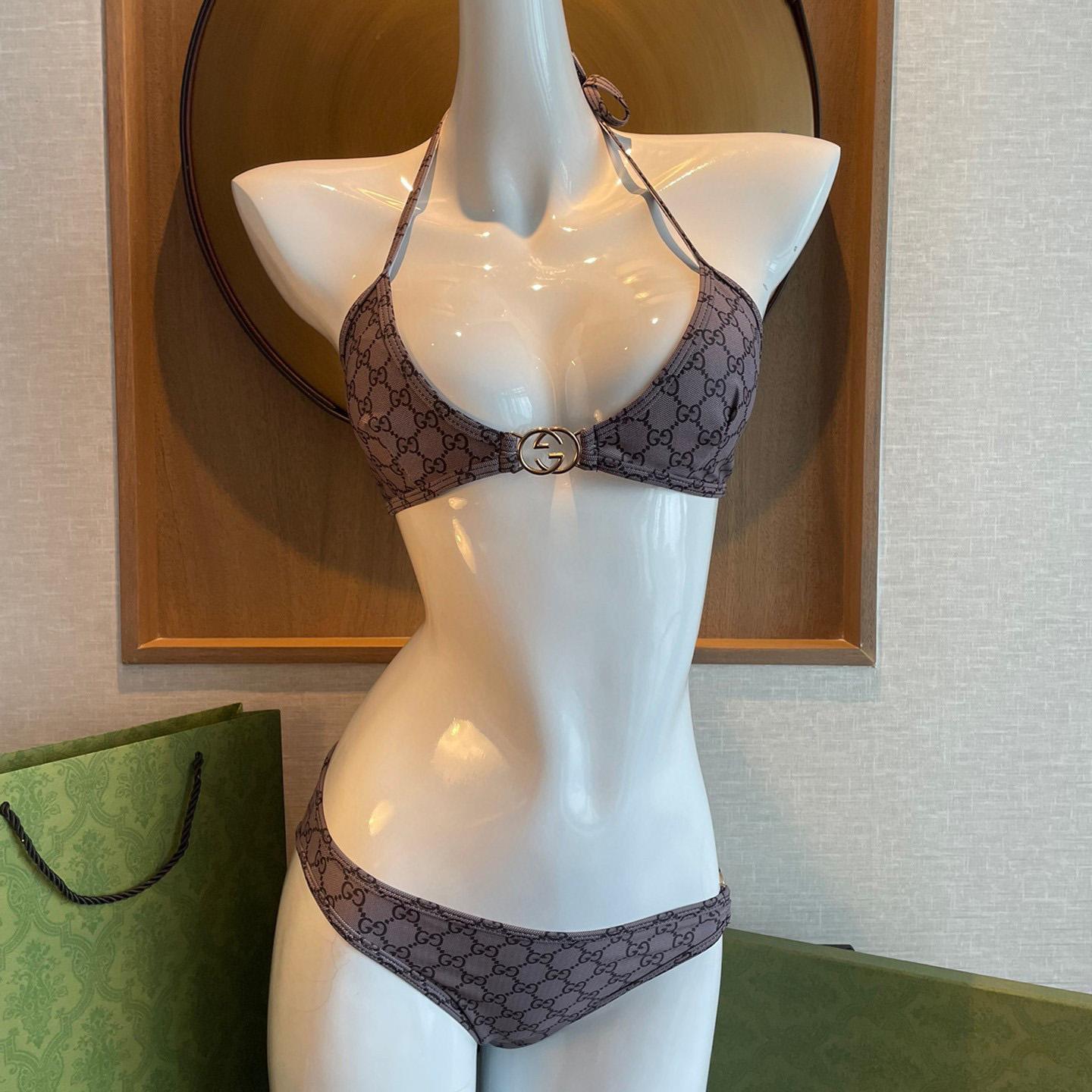 Gucci GG Stretch Jersey Bikini - DopestKickz