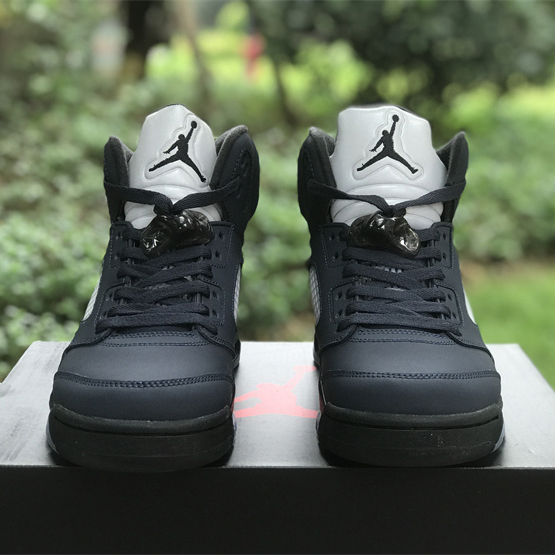 Air Jordan 5 “Georgetown” Sneakers      FD6812-400 - DopestKickz