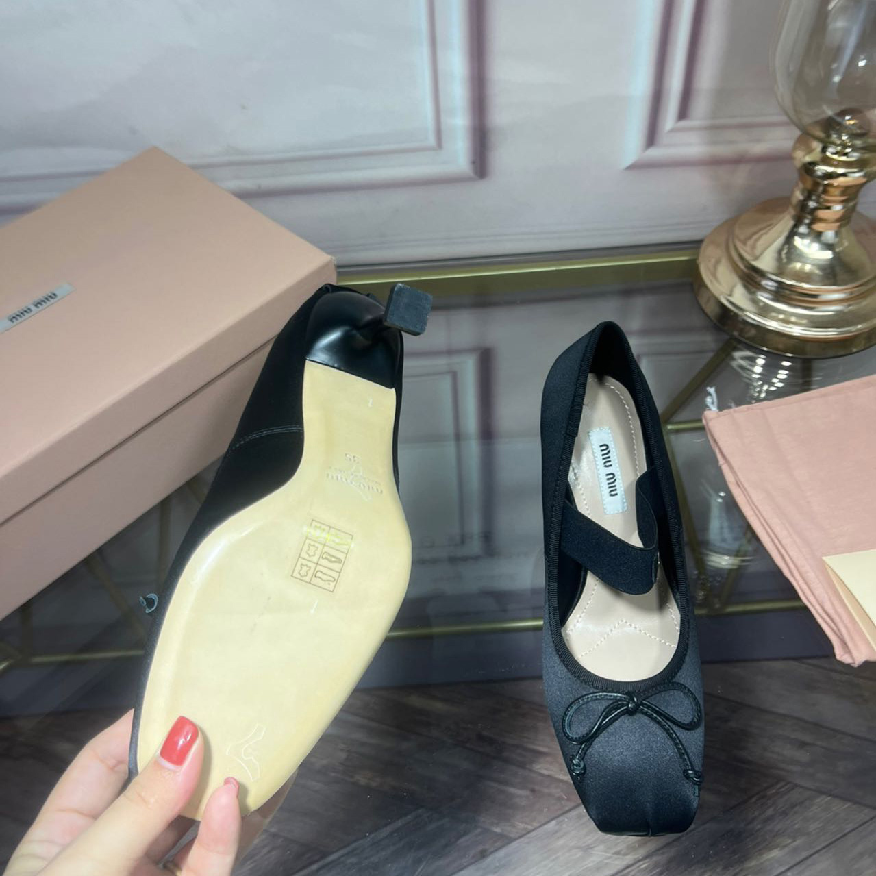 Miu Miu Satin Pumps - DopestKickz