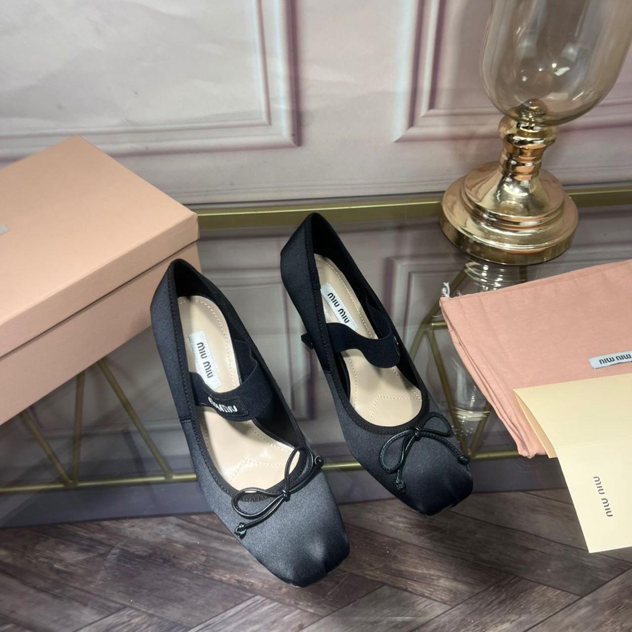 Miu Miu Satin Pumps - DopestKickz