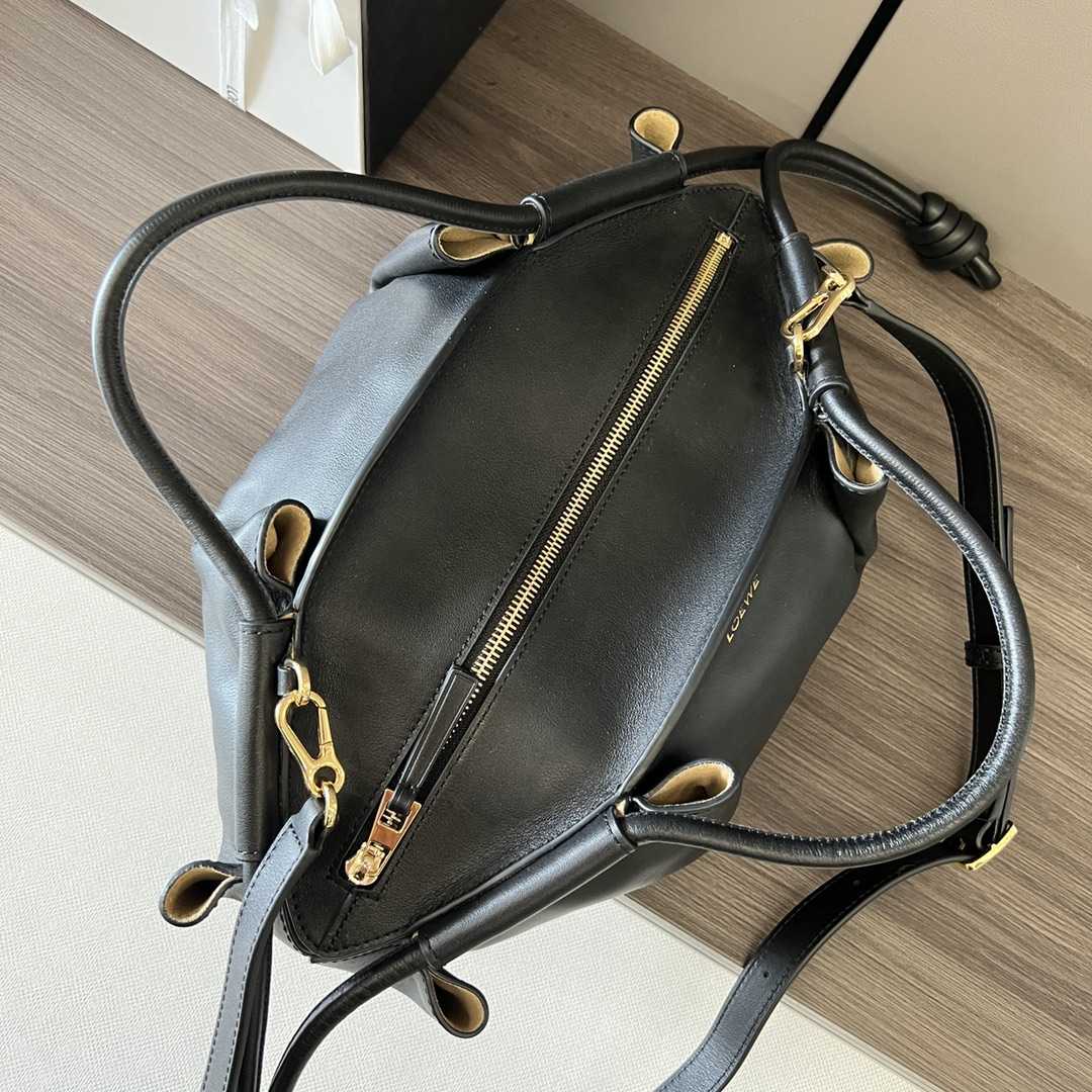 Loewe Small Paseo Bag In Shiny Nappa Calfskin - DopestKickz