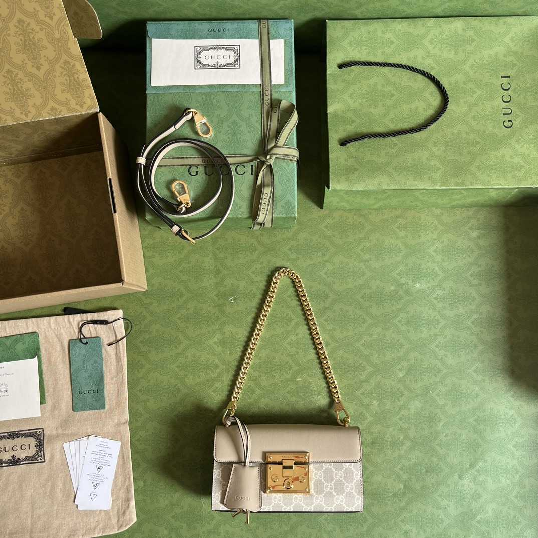 Gucci Padlock Mini Shoulder Bag(22x 11.5x 7.5cm) - DopestKickz