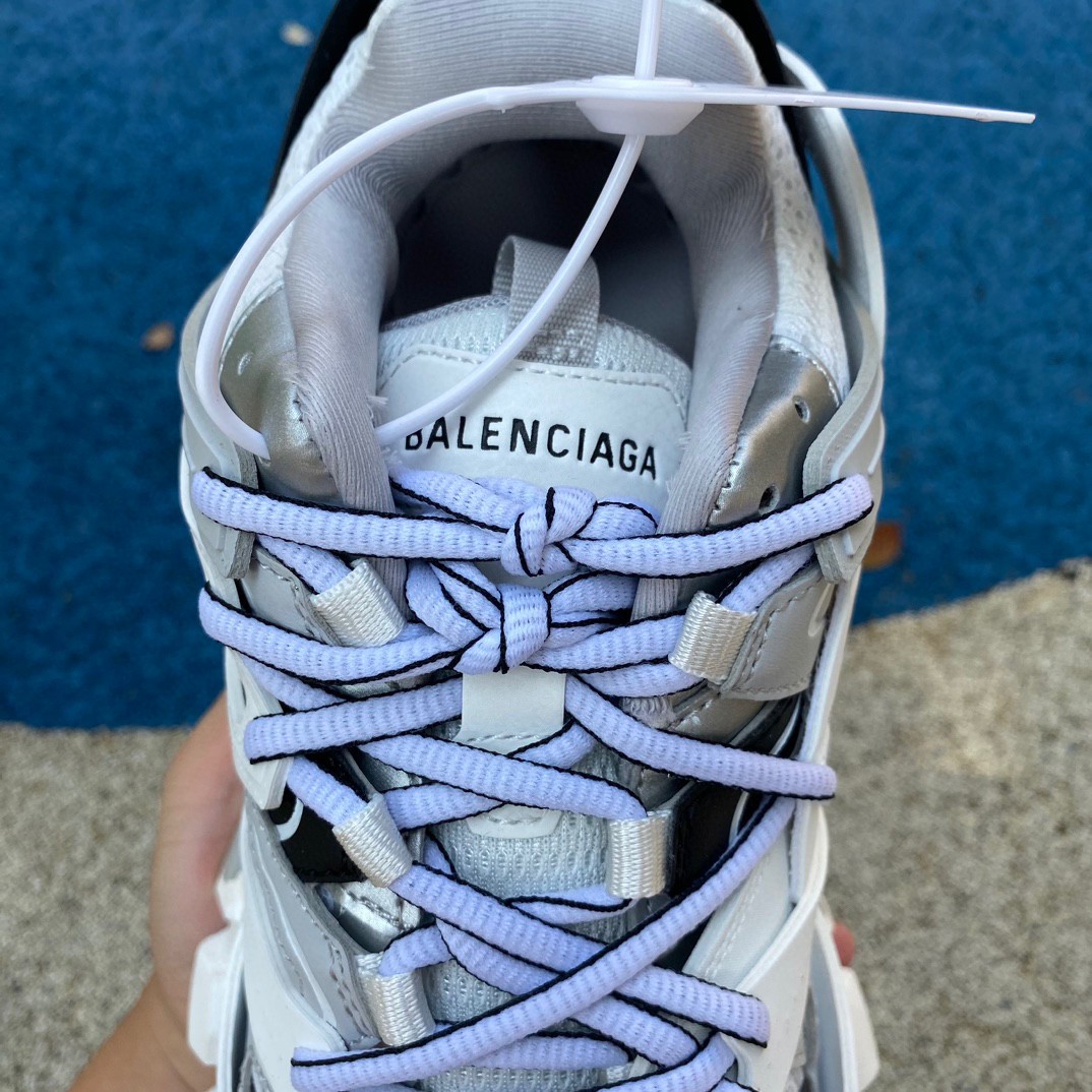 Balenciaga Track Sneaker LED In White - DopestKickz