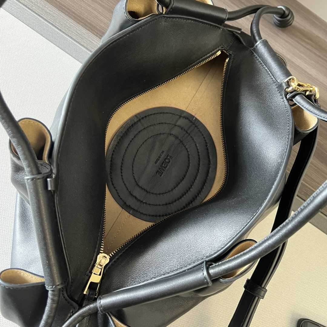Loewe Paseo Bag In Shiny Nappa Calfskin - DopestKickz