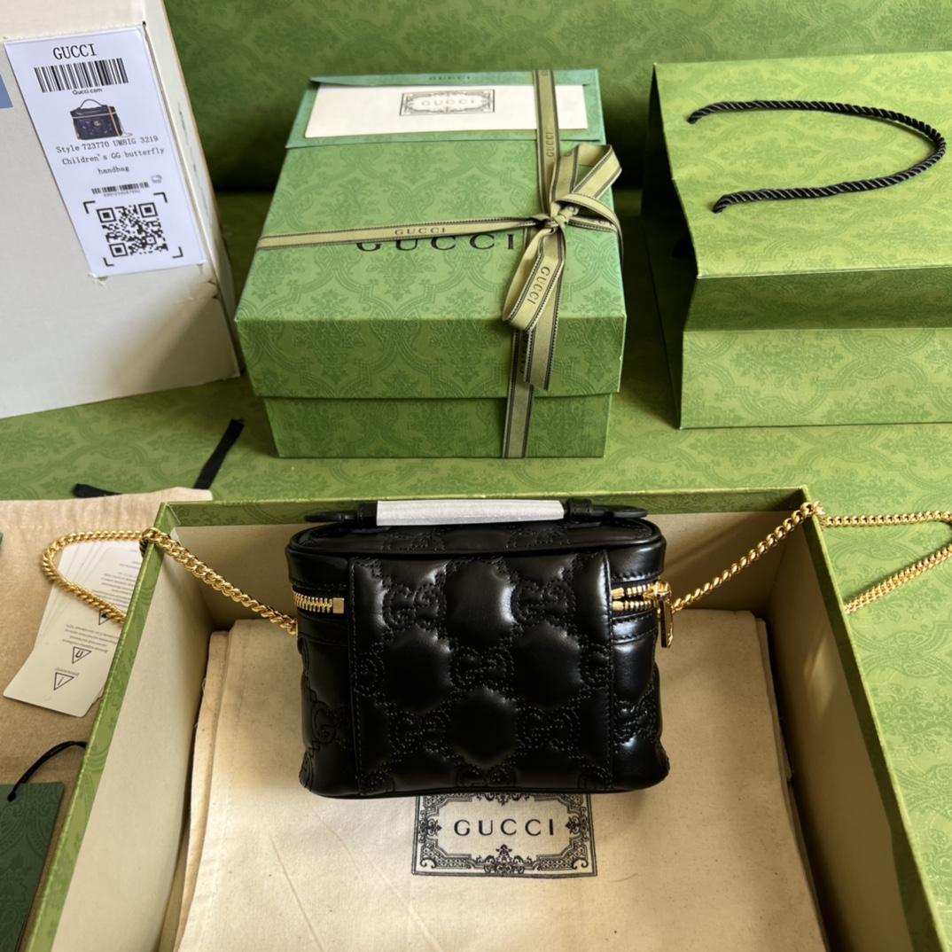Gucci GG Matelassé Top Handle Mini Bag(16-10.5-5cm) - DopestKickz