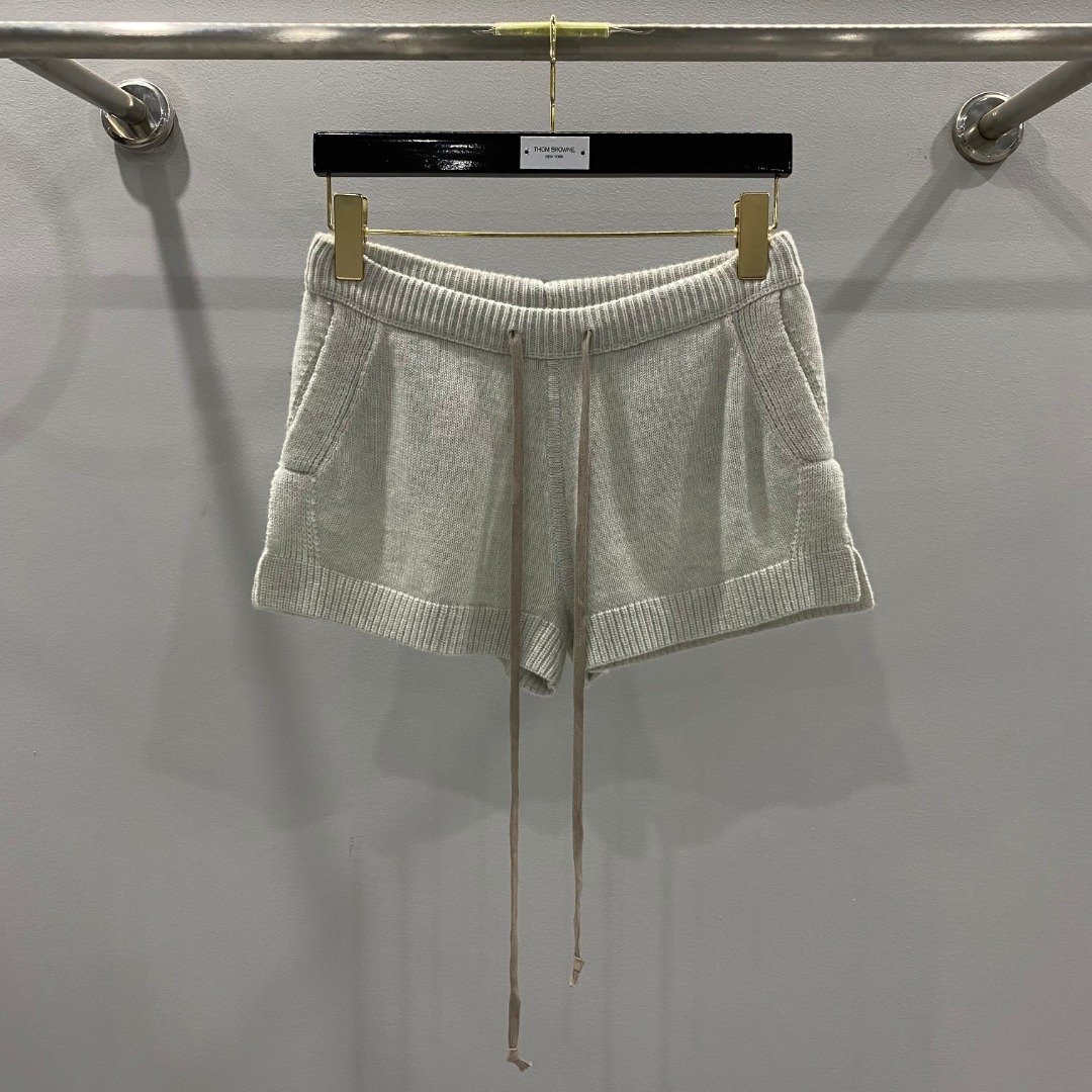 Rick Owens Shorts Knitted Pants  - DopestKickz