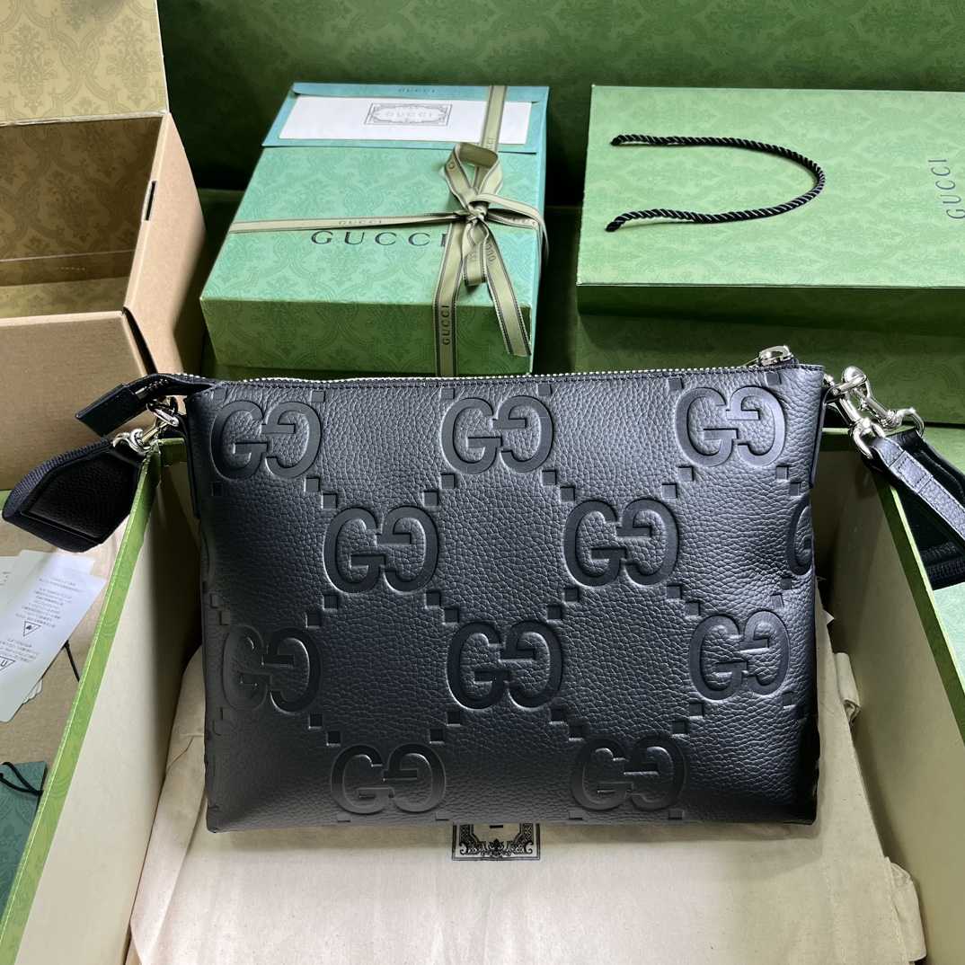 Gucci Jumbo GG Medium Messenger Bag(31-24.5-5cm) - DopestKickz