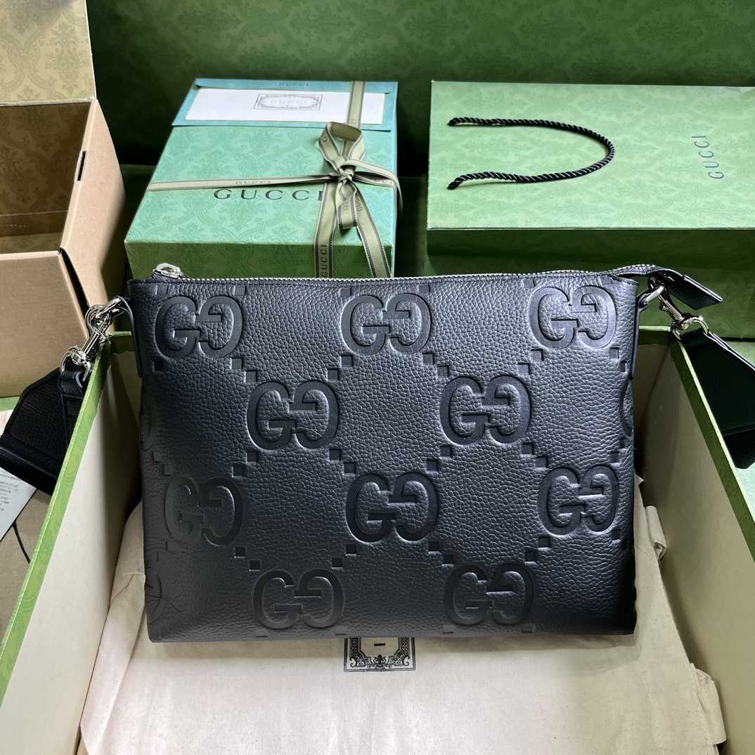 Gucci Jumbo GG Medium Messenger Bag(31-24.5-5cm) - DopestKickz