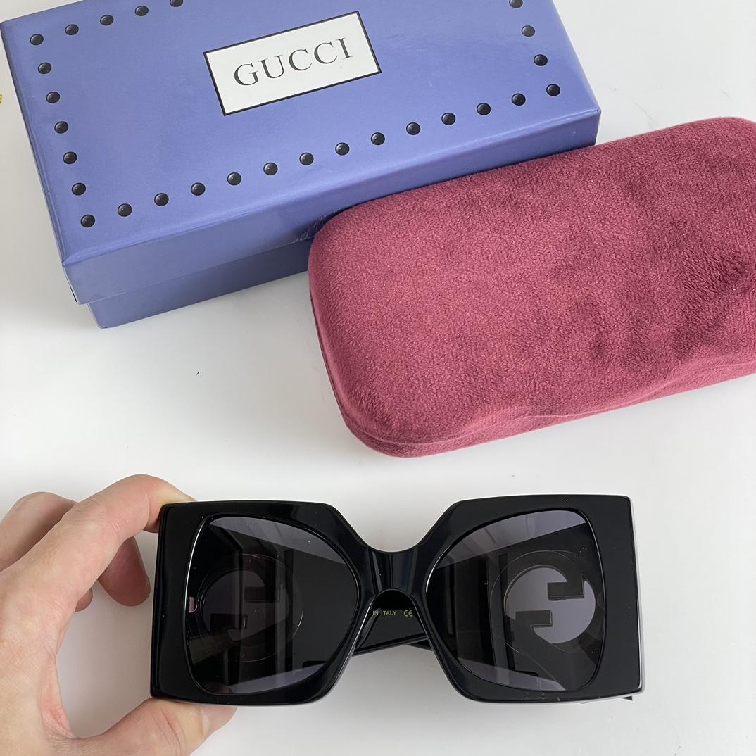 Gucci Square-Frame Sunglasses    GG1254 - DopestKickz