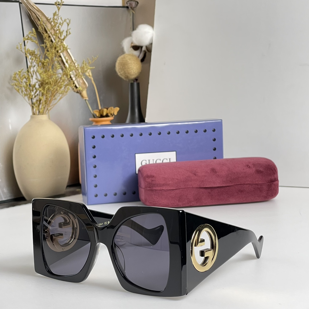 Gucci Square-Frame Sunglasses    GG1254 - DopestKickz