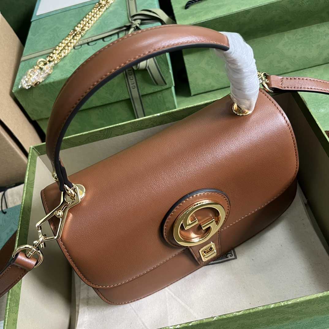 Gucci Blondie Small Top Handle Bag(23-15-11cm) - DopestKickz