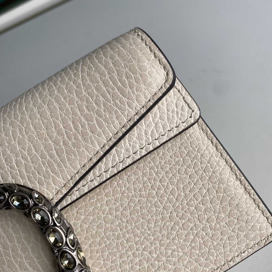 Gucci Dionysus Super Mini Leather Bag(16.5-10-4.5cm)    - DopestKickz