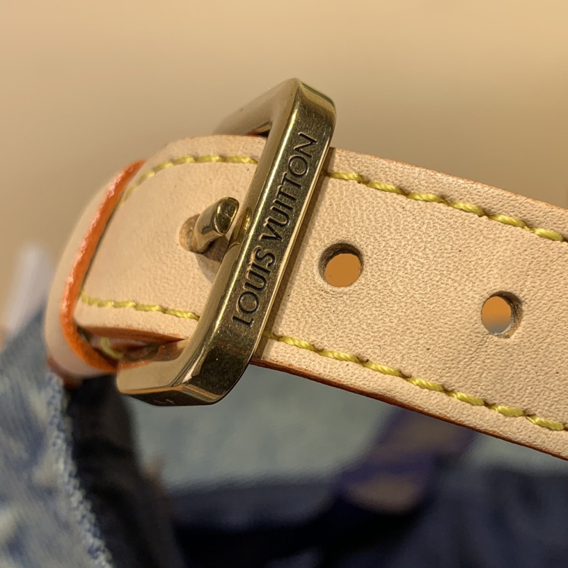 Louis Vuitton Monogram Washed Denim Cap - DopestKickz
