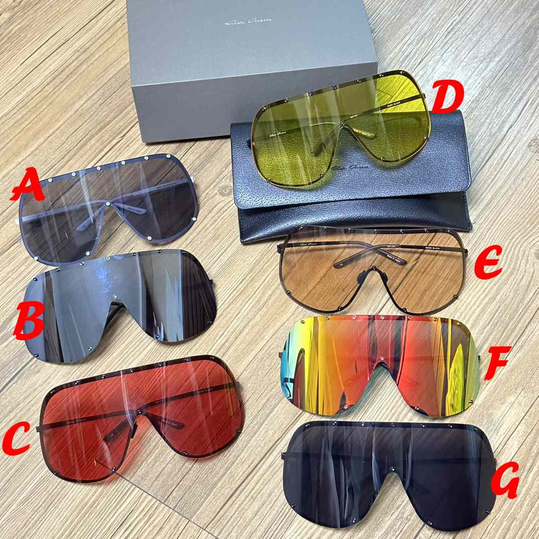 Rick Owens 'Shield' Sunglasses - DopestKickz