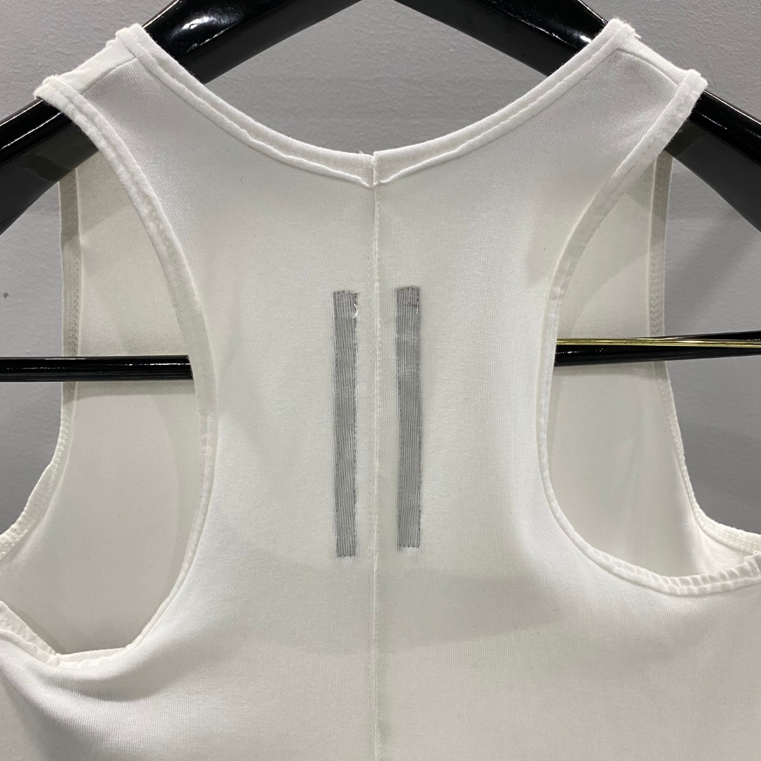 Rick Owens Drkshdw Curved-hem Tank Top - DopestKickz