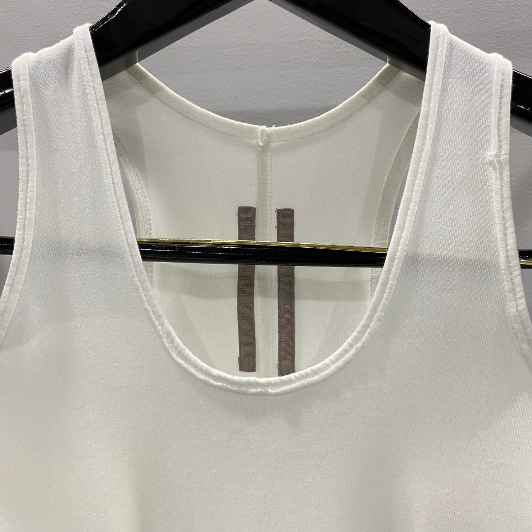 Rick Owens Drkshdw Curved-hem Tank Top - DopestKickz
