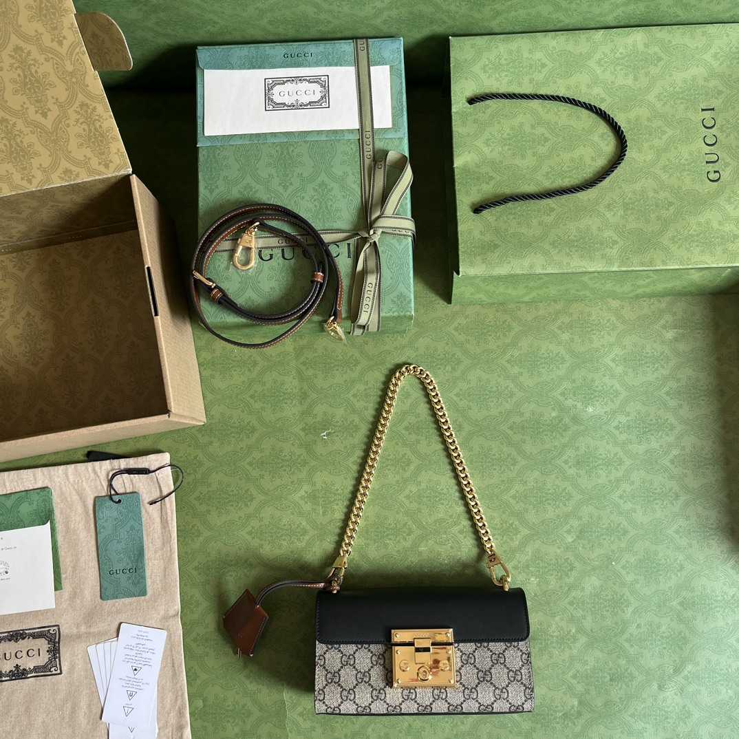 Gucci Padlock Mini Shoulder Bag(22x 11.5x 7.5cm) - DopestKickz