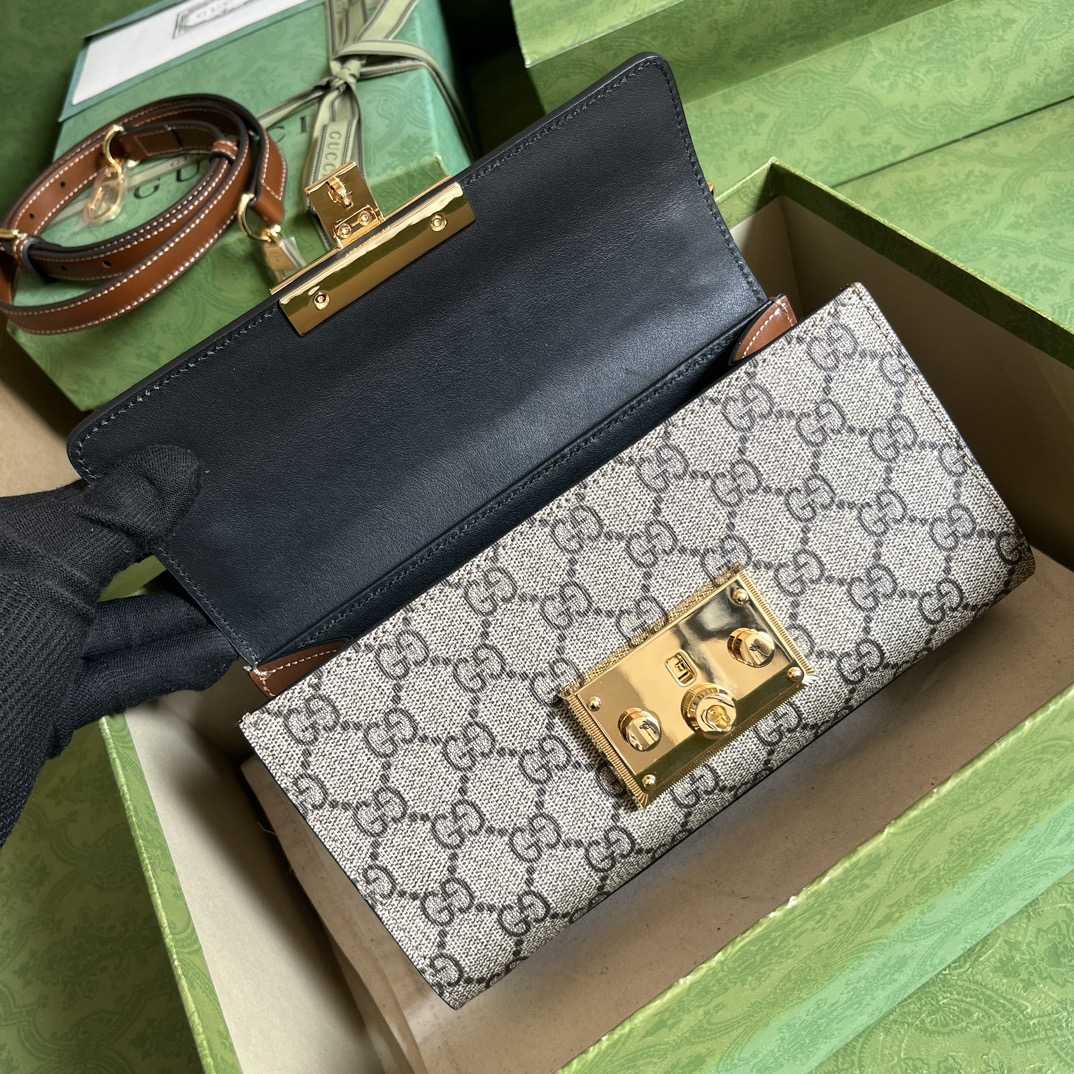 Gucci Padlock Mini Shoulder Bag(22x 11.5x 7.5cm) - DopestKickz