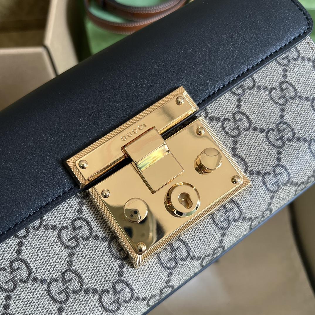Gucci Padlock Mini Shoulder Bag(22x 11.5x 7.5cm) - DopestKickz