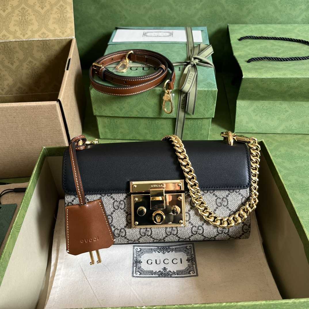 Gucci Padlock Mini Shoulder Bag(22x 11.5x 7.5cm) - DopestKickz