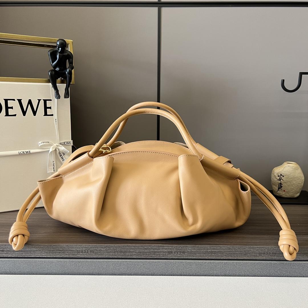 Loewe Paseo Bag In Shiny Nappa Calfskin - DopestKickz
