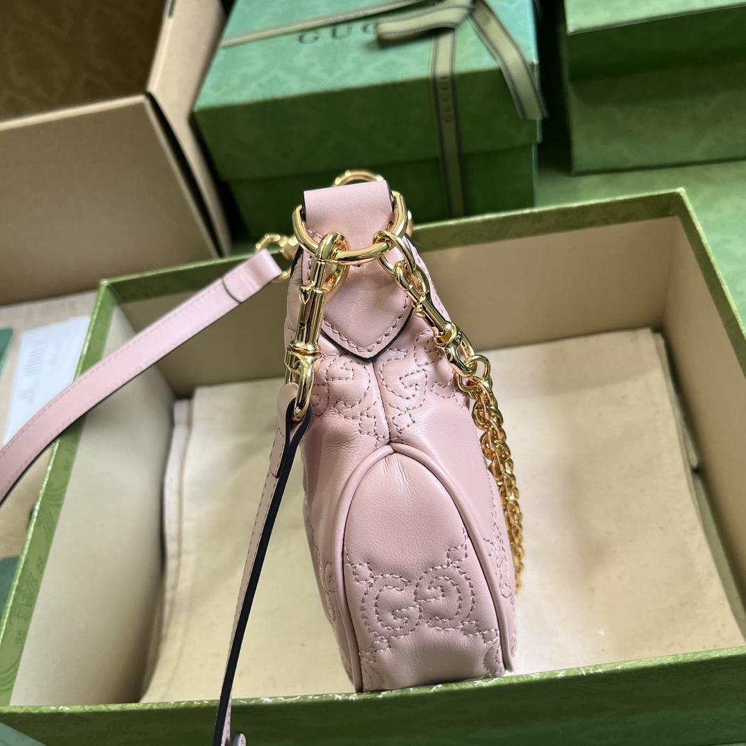 Gucci GG Matelasse Mini Bag(21x 14x 6cm) - DopestKickz