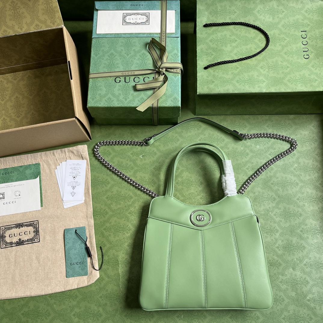Gucci Petite GG Small Tote Bag (28-21-6.5cm) - DopestKickz
