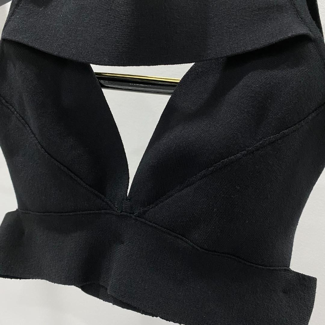 Rick Owens Sling Bra Knit Top - DopestKickz