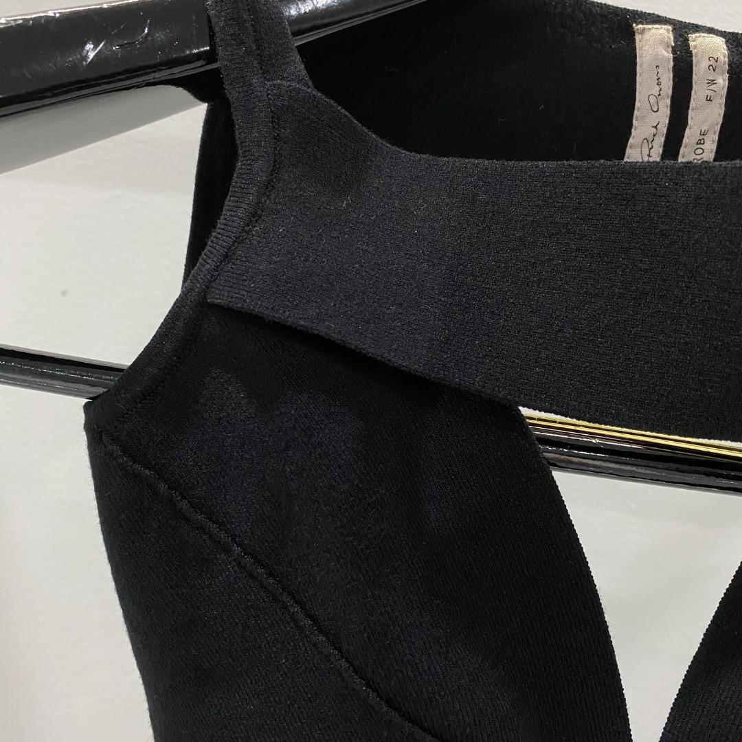 Rick Owens Sling Bra Knit Top - DopestKickz