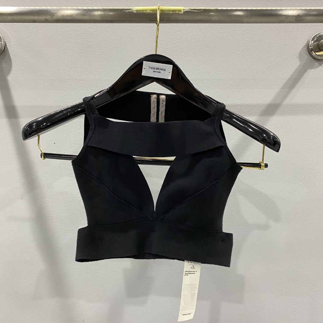 Rick Owens Sling Bra Knit Top - DopestKickz