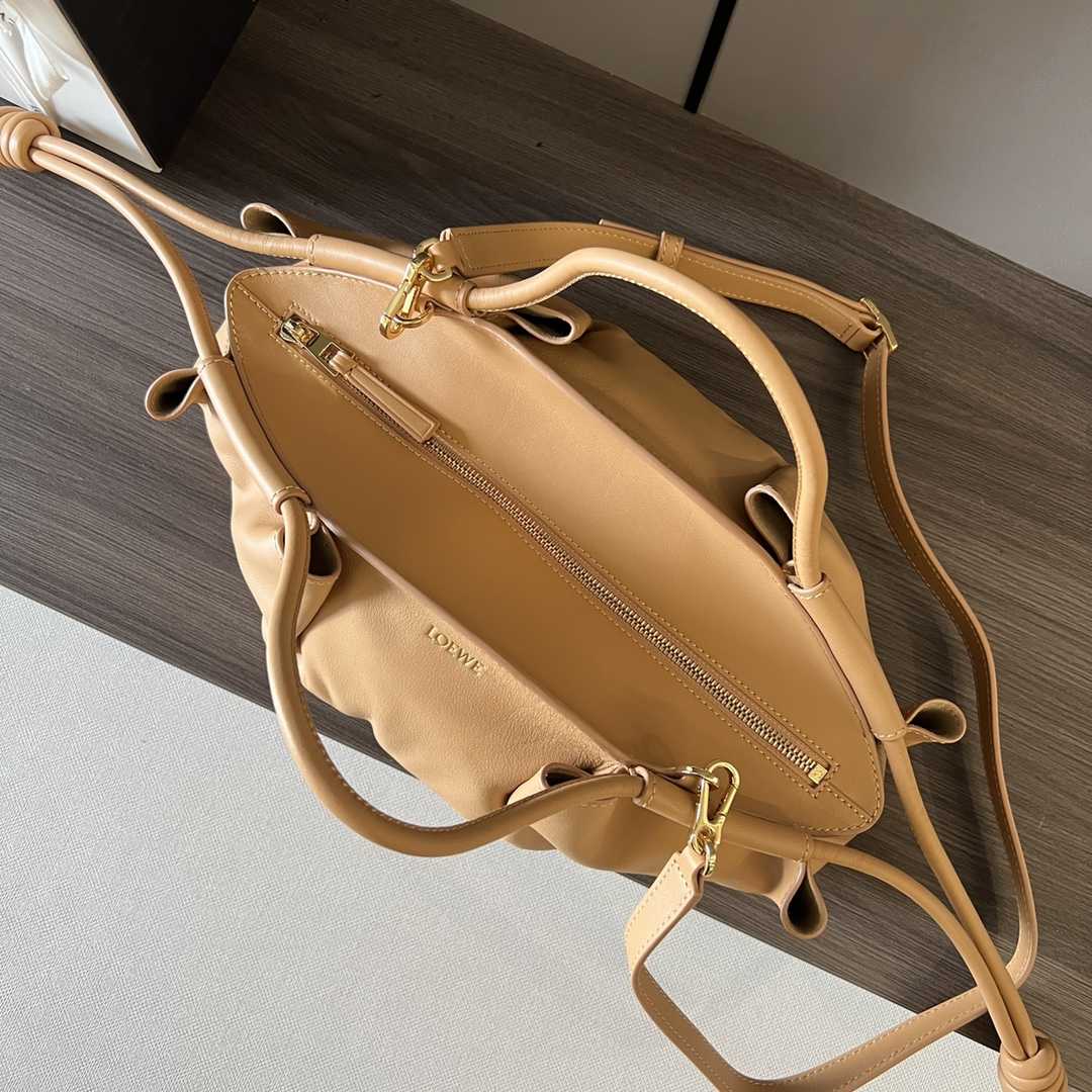 Loewe Small Paseo Bag In Shiny Nappa Calfskin - DopestKickz