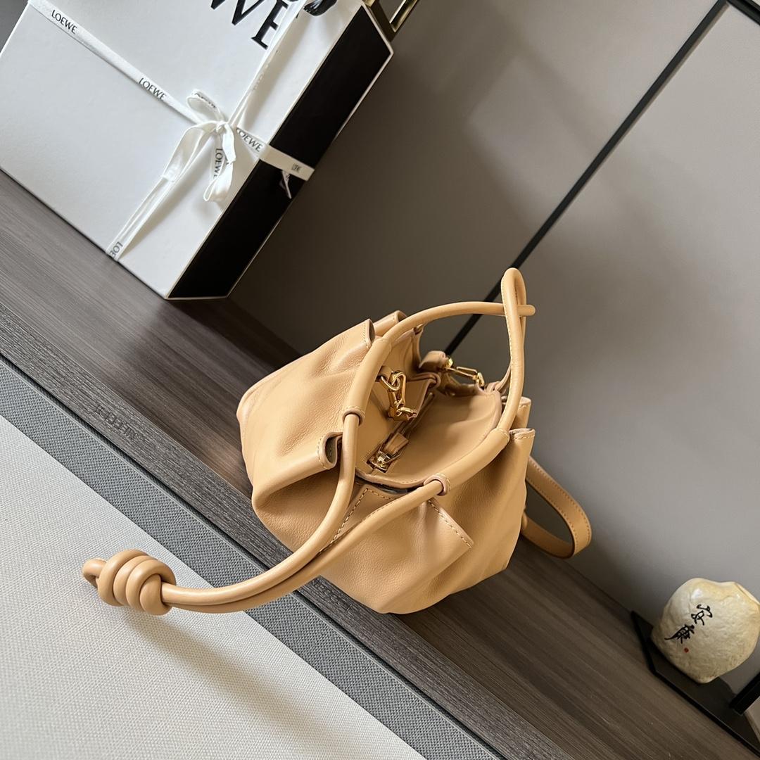 Loewe Small Paseo Bag In Shiny Nappa Calfskin - DopestKickz
