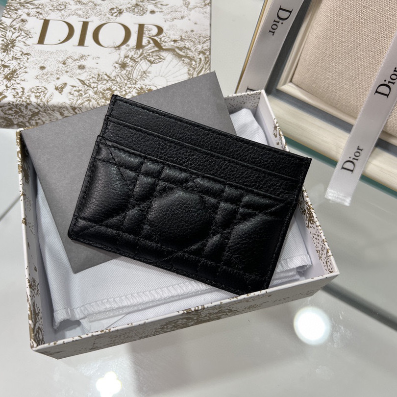 Dior Caro Five-Slot Card Holder - DopestKickz