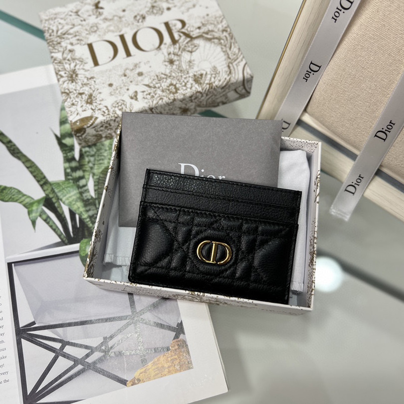 Dior Caro Five-Slot Card Holder - DopestKickz