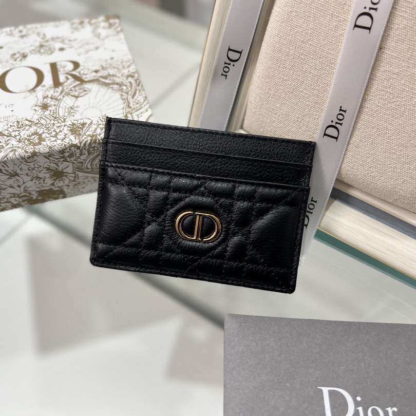 Dior Caro Five-Slot Card Holder - DopestKickz