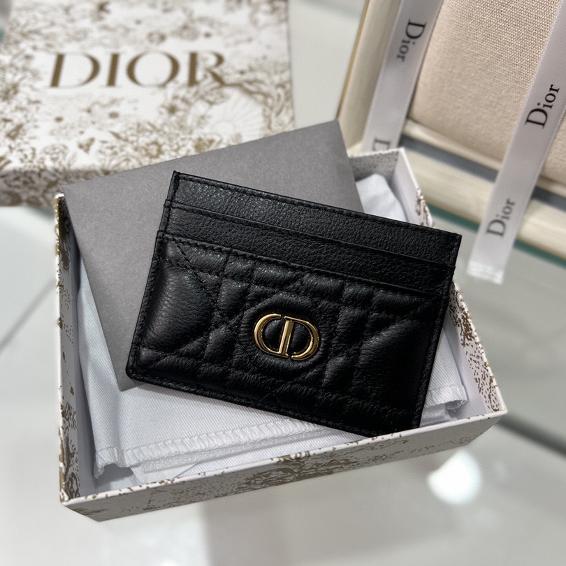 Dior Caro Five-Slot Card Holder - DopestKickz