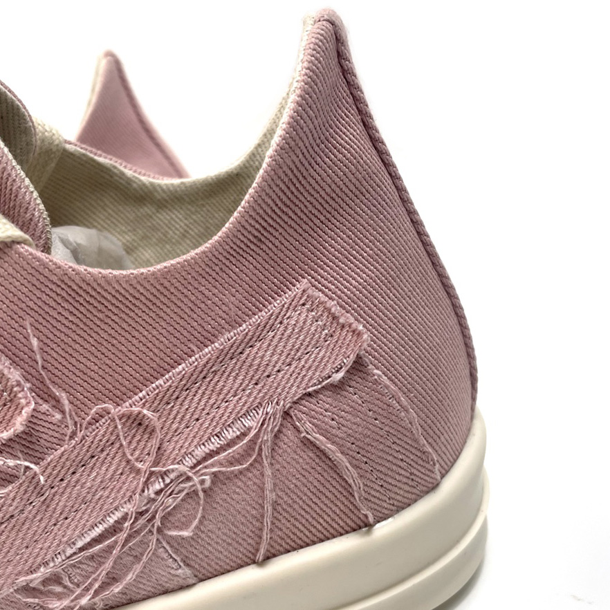 Rick Owens Drkshdw Slashed Low Sneakers - DopestKickz