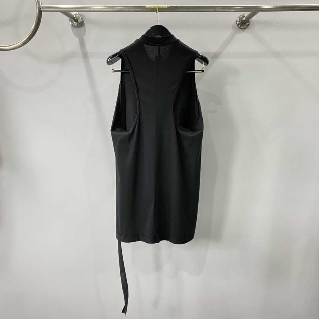Rick Owens Graphic-print Cotton Vest - DopestKickz