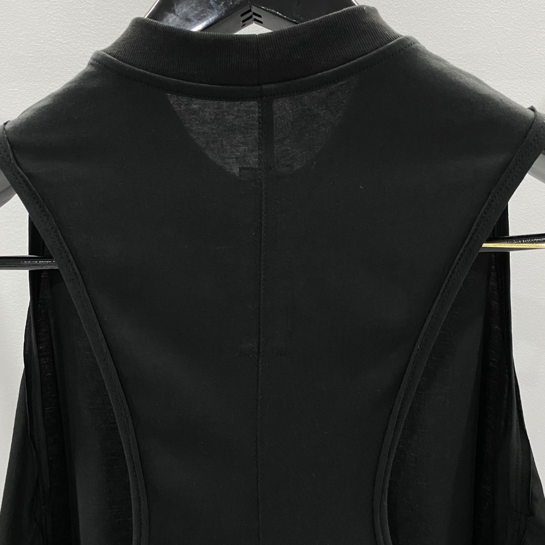 Rick Owens Graphic-print Cotton Vest - DopestKickz