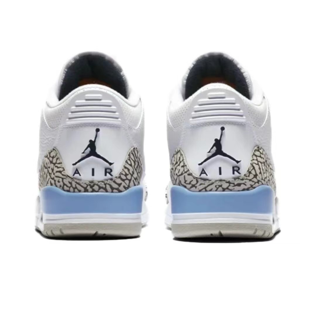 Air Jordan 3 Retro Unc Basketball Shoes   CT8532-104 - DopestKickz