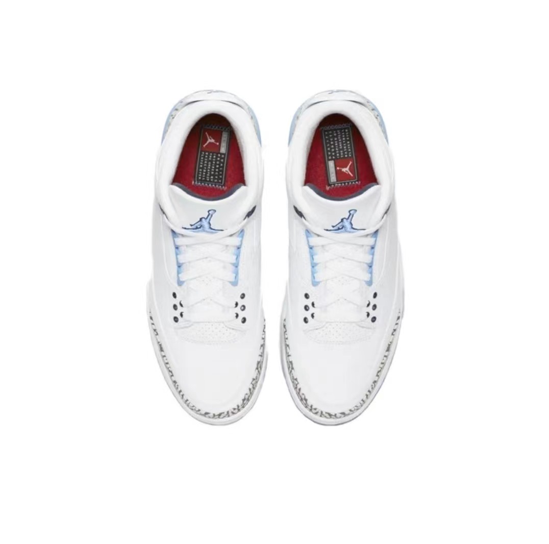 Air Jordan 3 Retro Unc Basketball Shoes   CT8532-104 - DopestKickz
