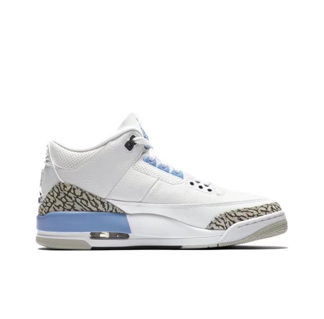 Air Jordan 3 Retro Unc Basketball Shoes   CT8532-104 - DopestKickz