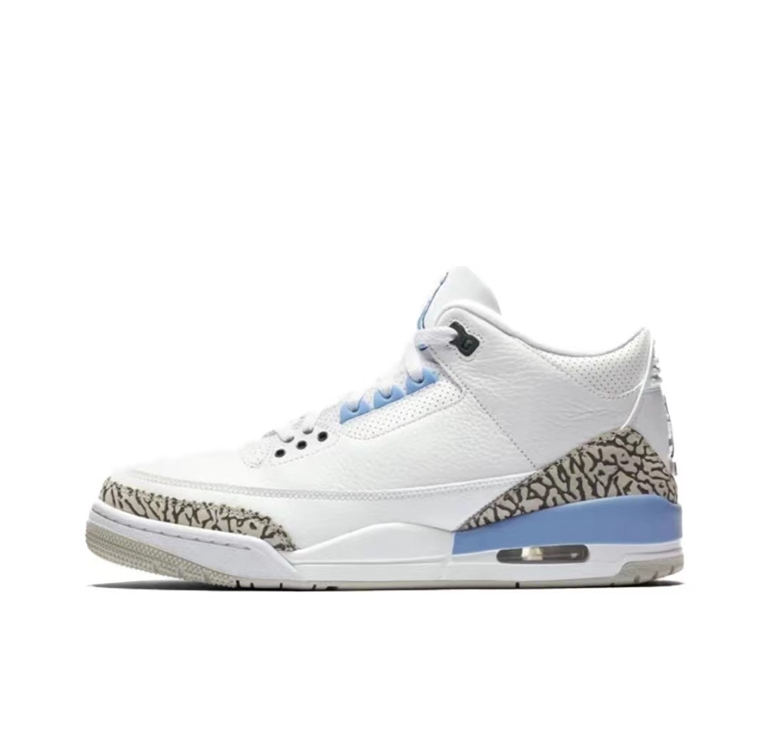 Air Jordan 3 Retro Unc Basketball Shoes   CT8532-104 - DopestKickz