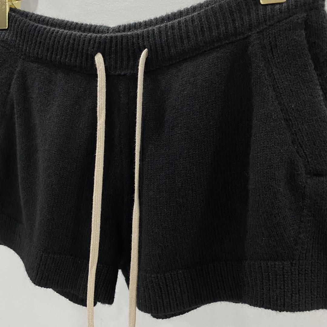Rick Owens Shorts Knitted Pants  - DopestKickz