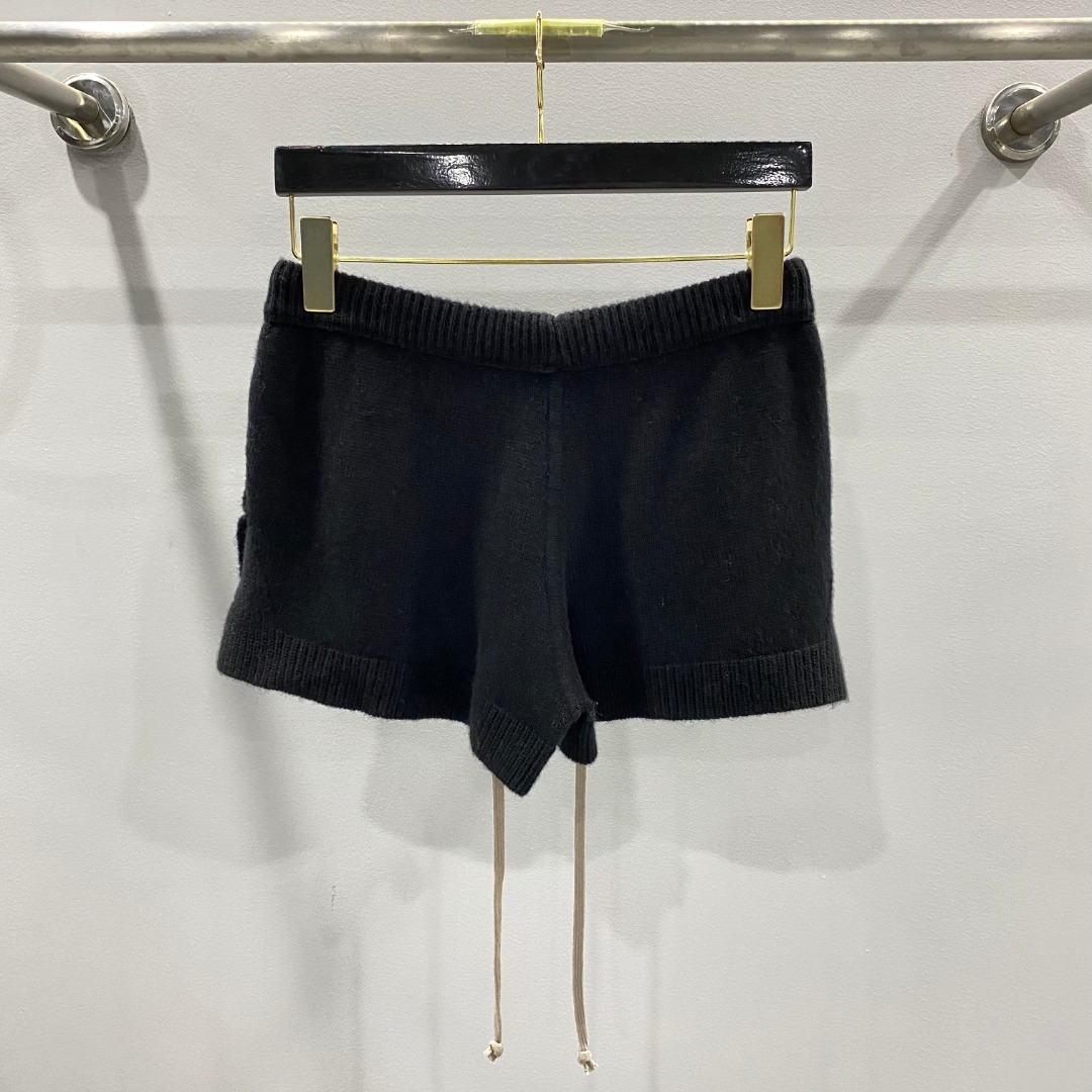 Rick Owens Shorts Knitted Pants  - DopestKickz